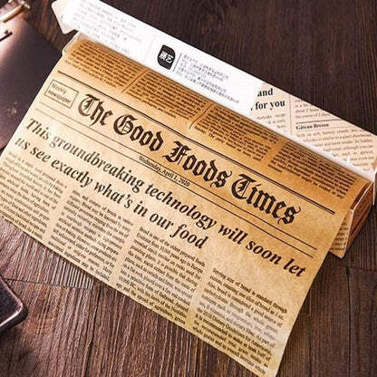 Parchment Paper Baking Tools Food Grade Grease Paper Fries Wrappers. - BusDeals