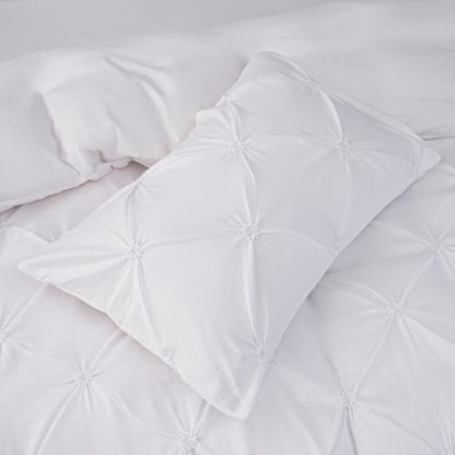 King Size Duvet Cover Pinch Design  Bedsheet Luxury Solid  bedding set Dubai bedroom UAE Premium Quality Luna Home Abu Dhabi