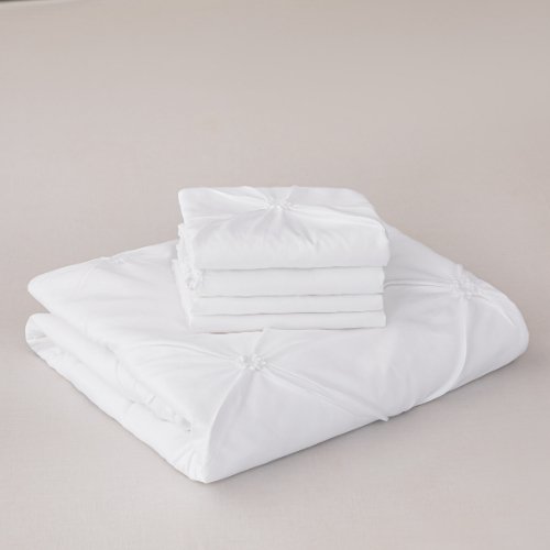 King Size Duvet Cover Pinch Design  Bedsheet Luxury Solid  bedding set Dubai bedroom UAE Premium Quality Luna Home Abu Dhabi