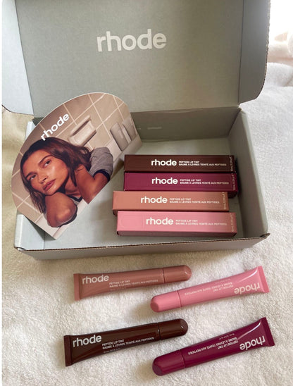 Rhode by Hailey Bieber The Peptide Lip Tints Set, Four Shades, 10ml/.4