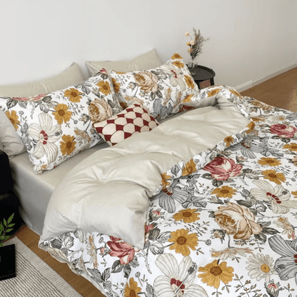 Queen size, 6-piece stunning garden set in a delightful shade of green. - BusDeals