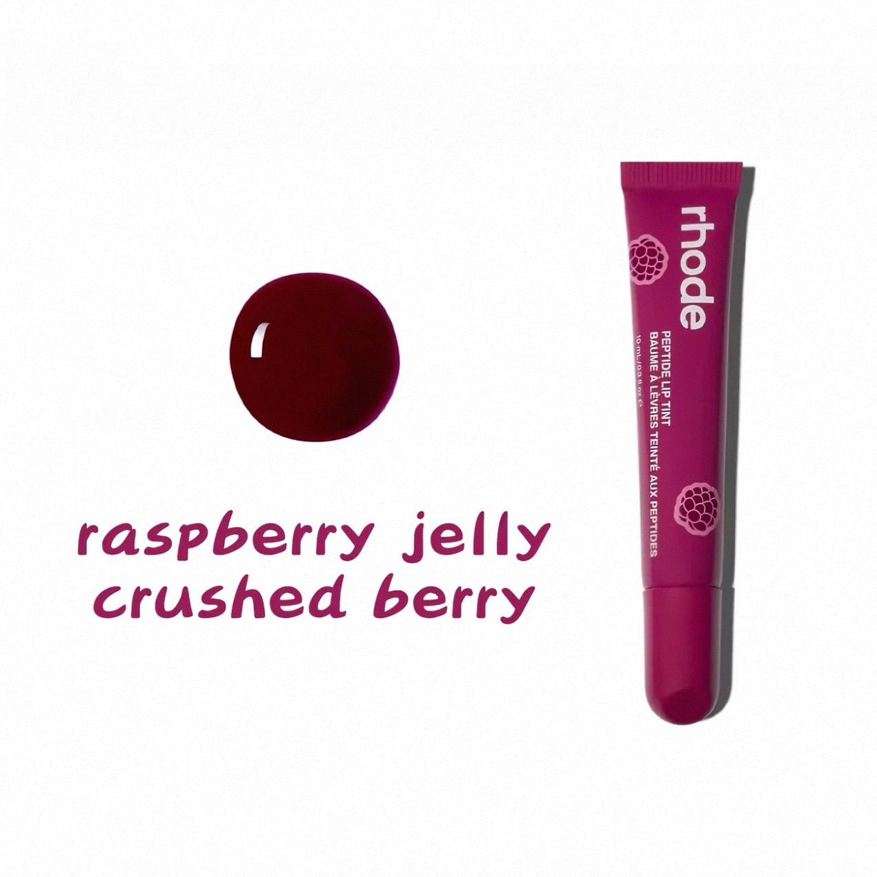 Rhode Birthday Gift Limited Edition Lip Tints Set, Four Shades, 10ml/4 with free Gift Mobile Phone Stickers - BusDeals