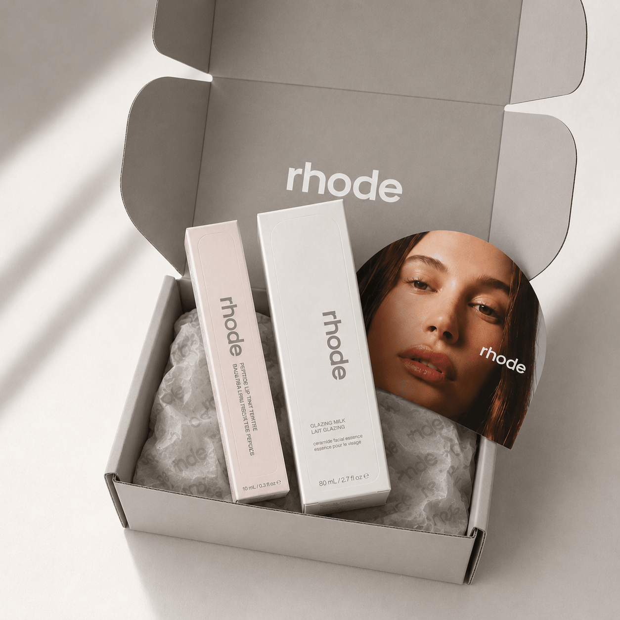 Rhode Glazed Skincare Essentials Set with Gift Box - BusDeals