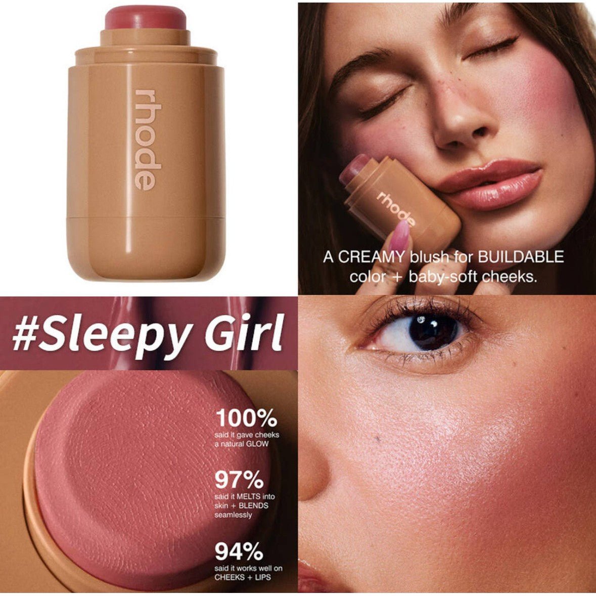 Rhode Pocket Blush - Sleepy Girl - BusDeals
