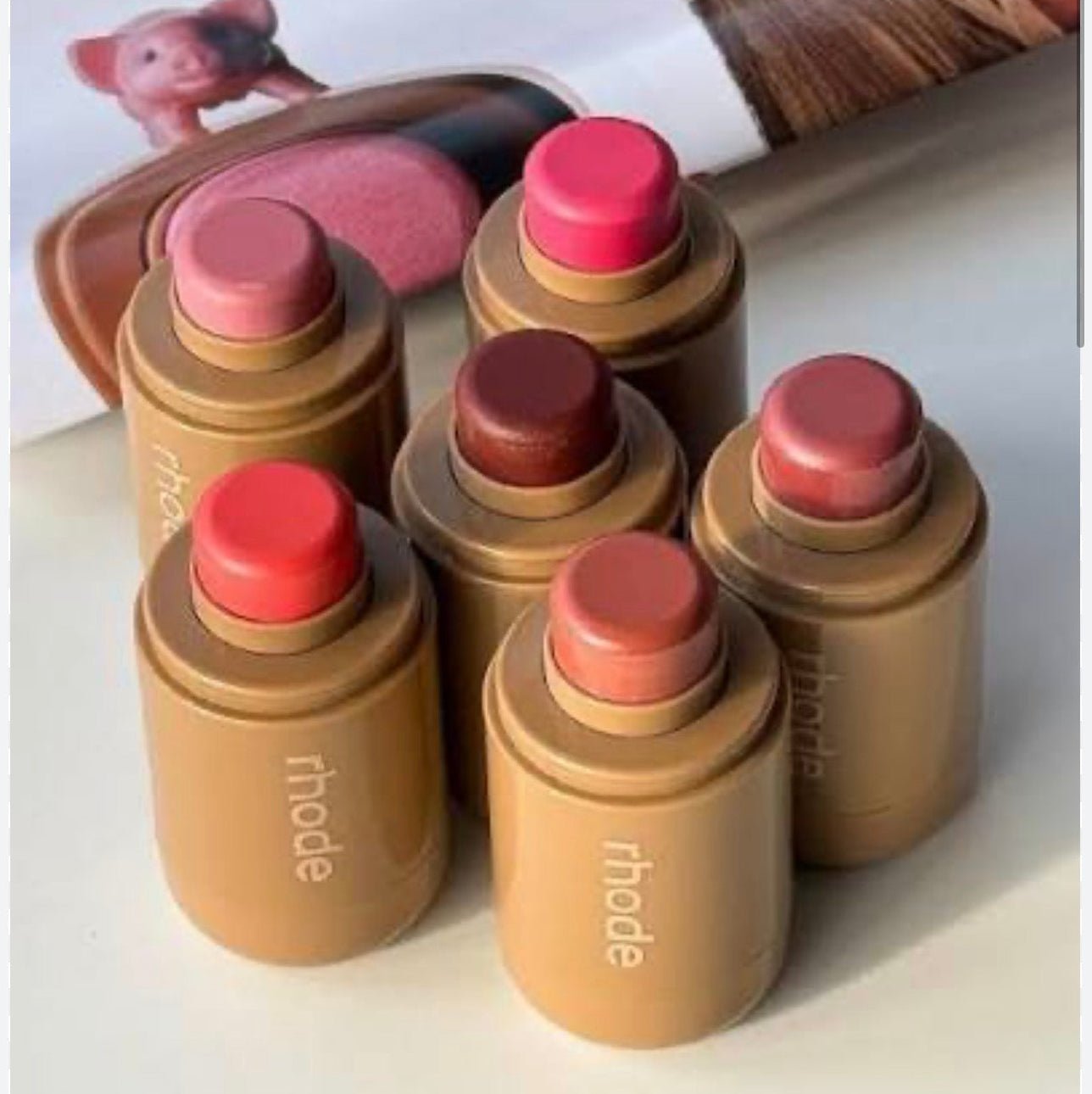 Rhode Six Shades Pocket Blushes Set - BusDeals