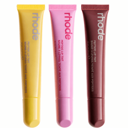 Rhode Skin The Peptide Lip Trio- Lemontini, Jelly Bean, Salty Tan - BusDeals