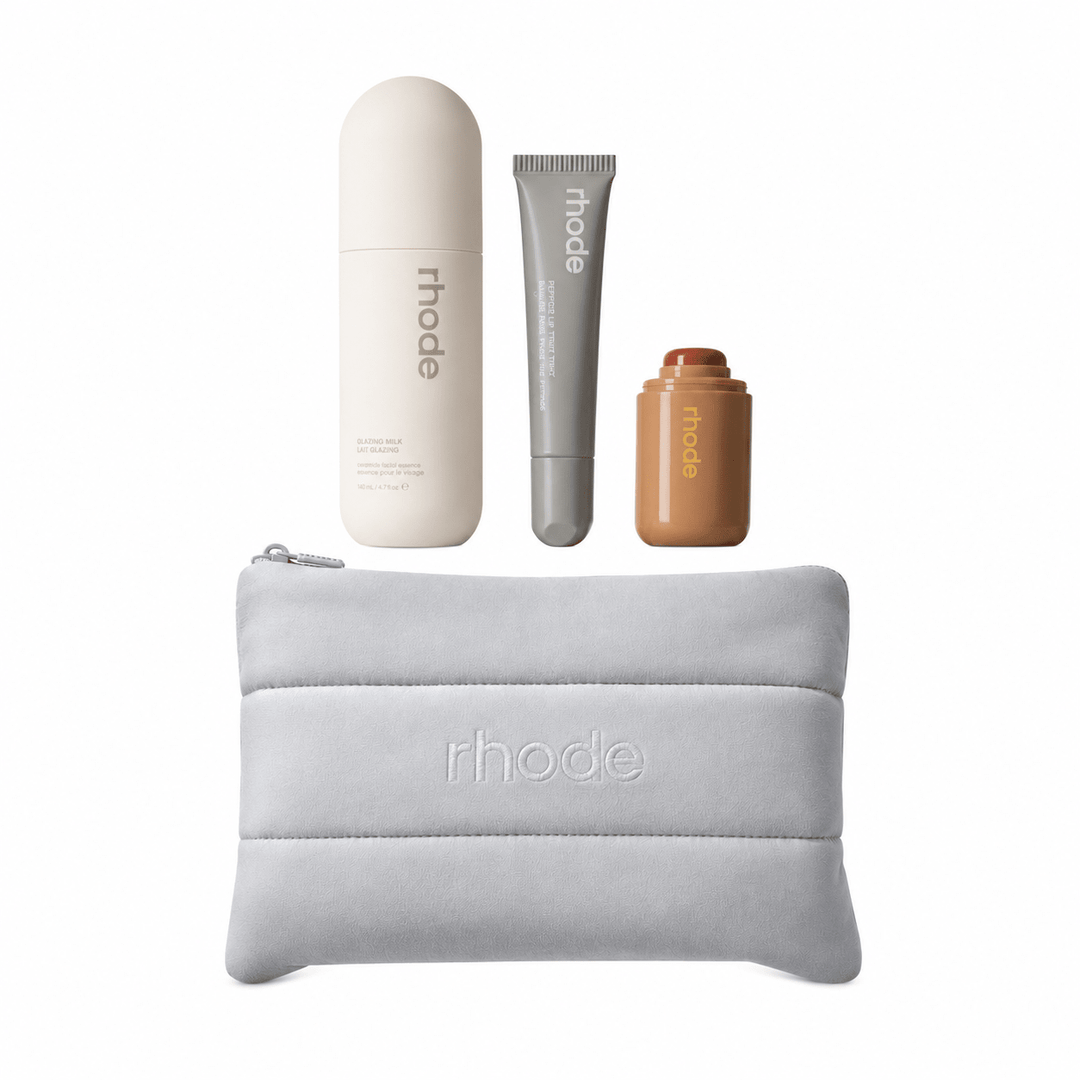 Rhode Skin the Summer Kit with Glazing Mist, Pocket Blush Piggy