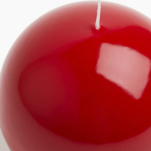 Round candle red color. - BusDeals