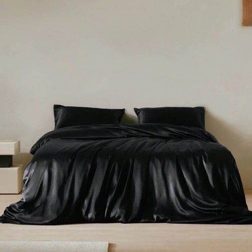Silky Satin Design  Premium bedding set Dubai bedroom UAE - BusDeals