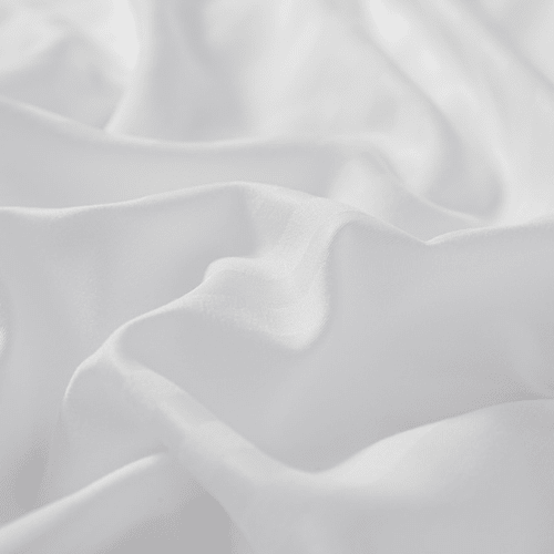 Single Size 3 Piece Set, Bedsheet with 2 Pillow Cases, White Color, Satin Striped Design. - BusDeals
