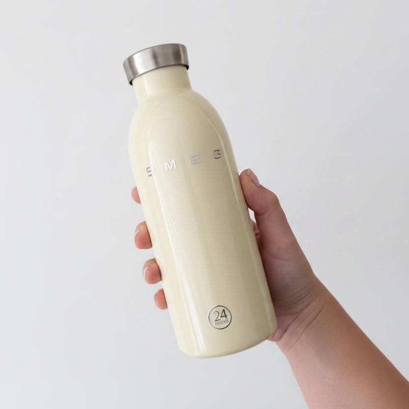 Smeg 24Bottles Clima bottle thermos 500ml, cream. - BusDeals