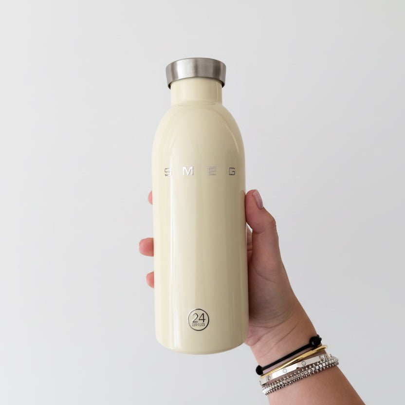 Smeg 24Bottles Clima bottle thermos 500ml, cream. - BusDeals