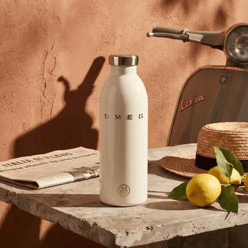 Smeg 24Bottles Clima bottle thermos 500ml, cream. - BusDeals WATER