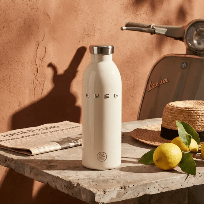Smeg 24Bottles Clima bottle thermos 500ml, cream. - BusDeals