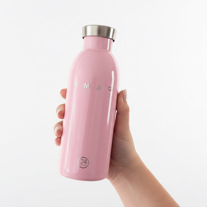 Smeg 24Bottles Clima bottle thermos 500ml, pink. - BusDeals