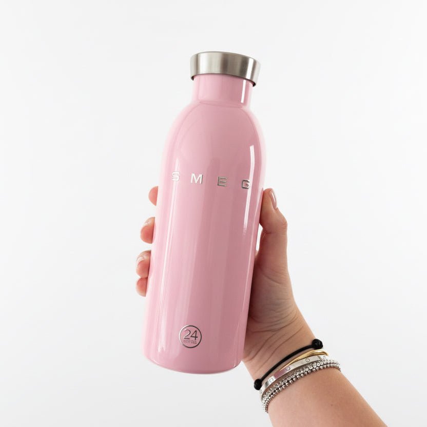 Smeg 24Bottles Clima bottle thermos 500ml, pink. - BusDeals