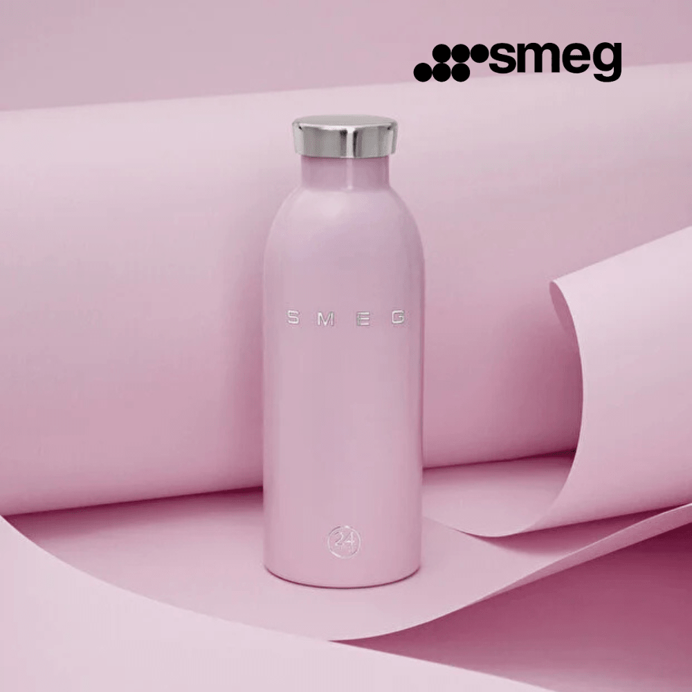 Smeg 24Bottles Clima bottle thermos 500ml, powder pink. - BusDeals