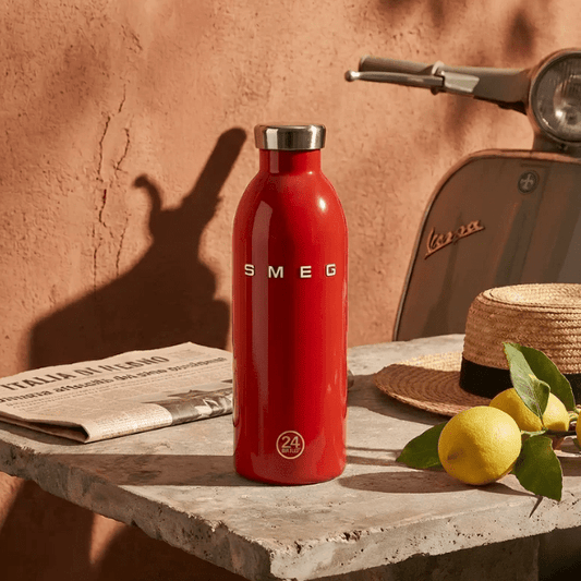 Smeg 24Bottles Clima bottle thermos 500ml, red. - BusDeals