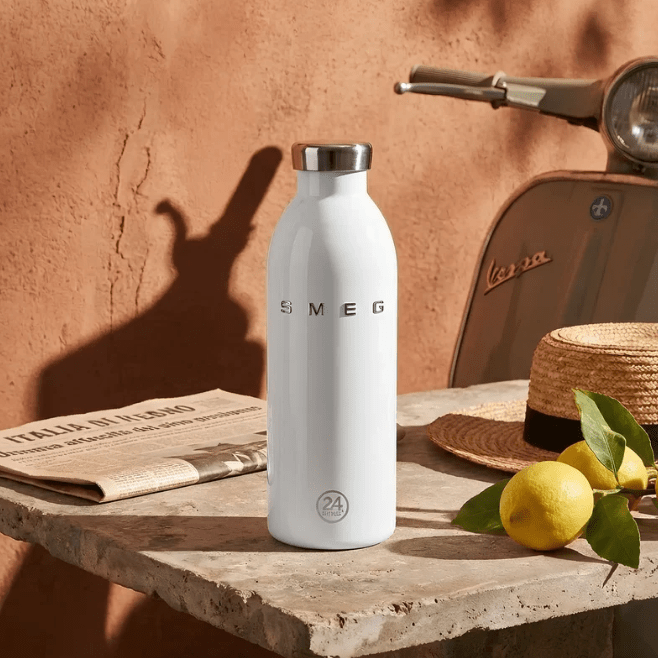 Smeg 24Bottles Clima bottle thermos 500ml, white. - BusDeals