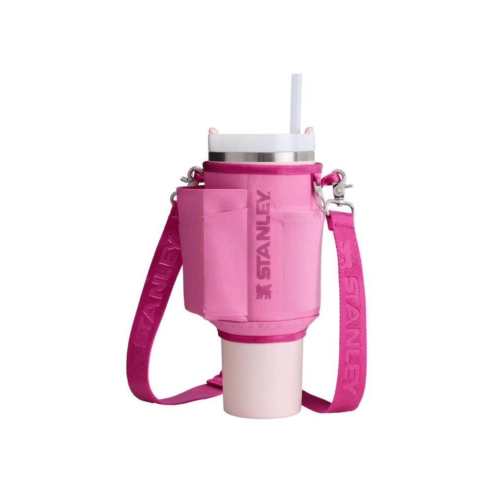Stanley All Day Quencher Carry All for 40 oz Tumbler with Handle | Crossbody Bag Peony - BusDeals