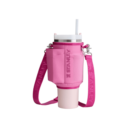 Stanley All Day Quencher Carry All for 40 oz Tumbler with Handle | Crossbody Bag Peony - BusDeals