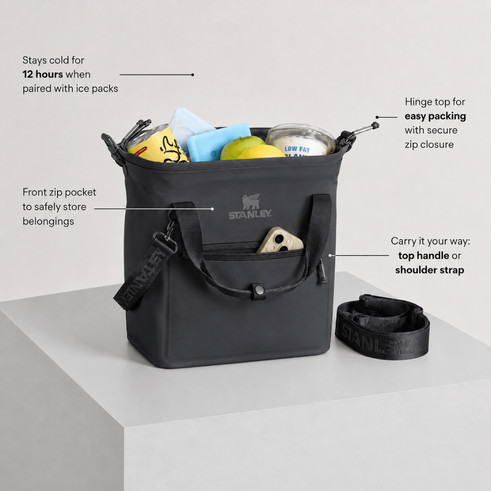 Stanley The Black All Day Julienne Mini Cooler - BusDeals