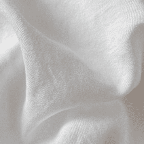 Washable Cotton 6 Pcs King Size Bedding Set. Super Soft Wrinkles Fabric, White. - BusDeals