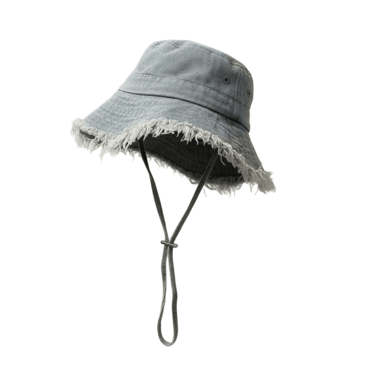 Woman Bucket hat, size 58 Red Light Denim. - BusDeals