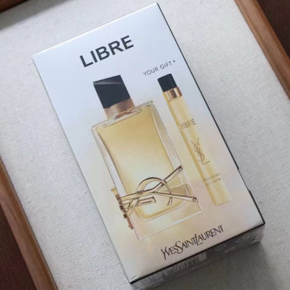 YSL Libre by Yves Saint Laurent 2Pcs Travel Gift Set: 100ml + 10ml EDP Spray - BusDeals