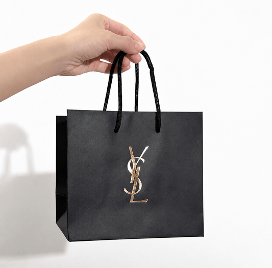 YSL Saint Laurent Paper/Gift Bag and Bag- M Size - BusDeals