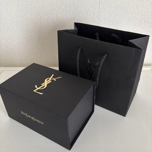 Yves Saint Laurent Paper/Gift Box and Bag- M Size - BusDeals