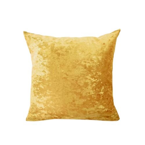 1 Piece 45*45cm Size, Velvet Cushion Cover, Gold color - BusDeals