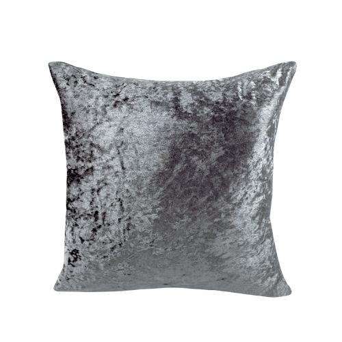 1 Piece 45*45cm Size, Velvet Cushion Cover, Gray color - BusDeals