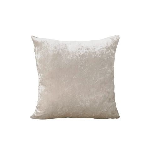1 Piece 45*45cm Size, Velvet Cushion Cover, Ivory color - BusDeals
