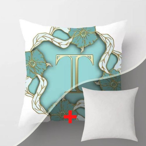 1 Piece Letter T Graphic Design, Decorative Cushion Cover. - BusDeals Today