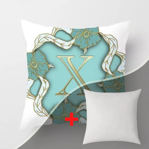1 Piece Letter X Graphic Design, Decorative Cushion Cover. - BusDeals Today