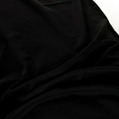 1 Piece Long Body Pillow Case, Plain Black Color. - BusDeals