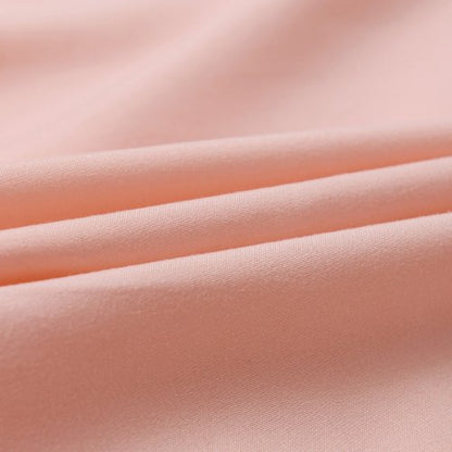 1 Piece Long Body Pillow Case, Plain Peach Color, BusDeals Today