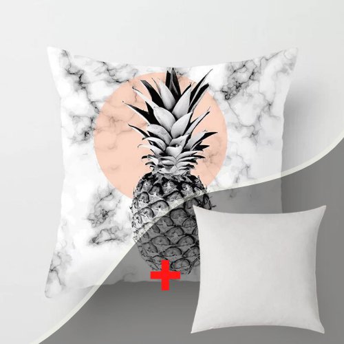 1 Piece Marble Pattern, Decorative Cushion Cover. - BusDeals Today