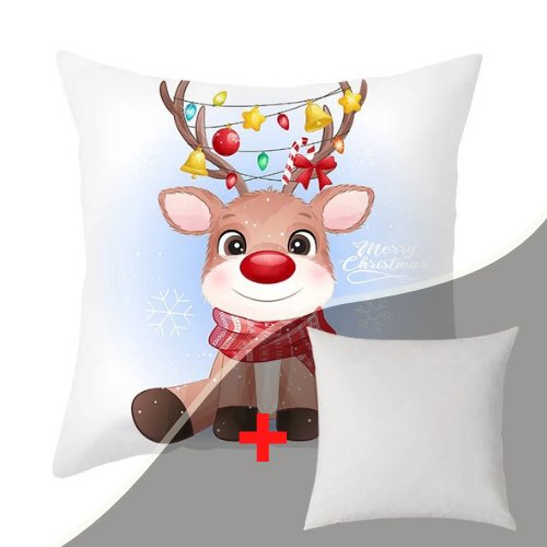 1 Piece modern deer design, Decorative Cushion Cover. - BusDeals Today