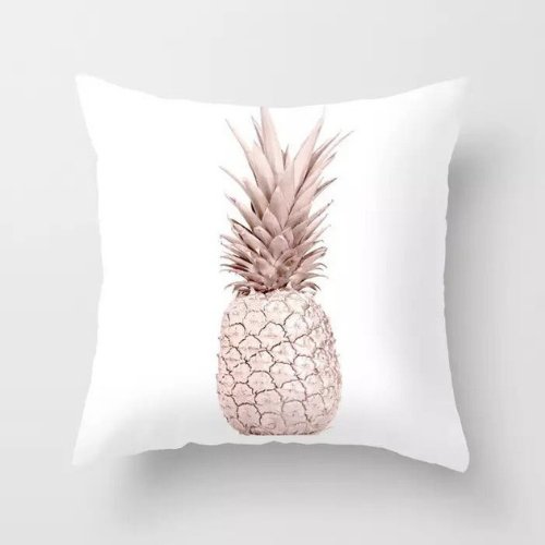 1 Piece Pink Pineapple Design, Decorative Cushion Cover. - BusDeals Today