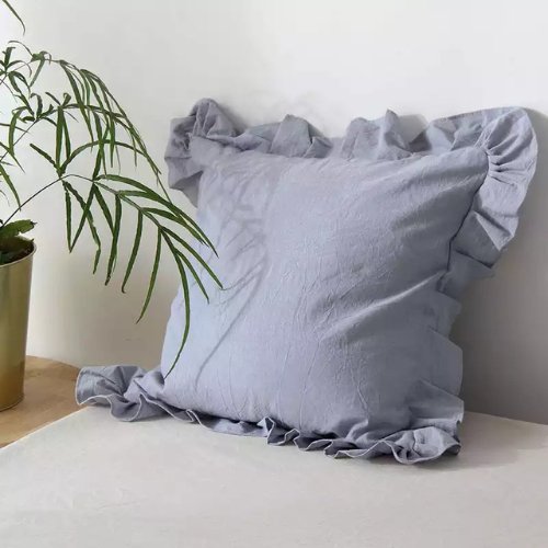 1 Piece Premium Soft Quality Cushion Cover, Coint Grey Color, BusDeals Today