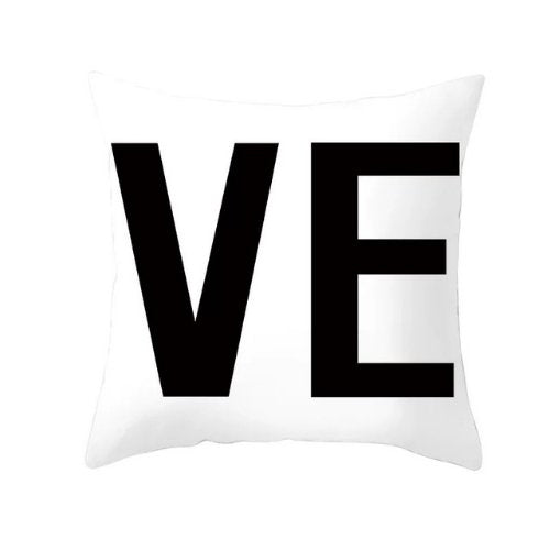1 Piece Slogan Graphic , Decorative Cushion Cover. -BusDeals Today