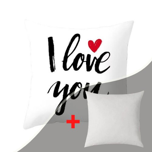 1 Piece Slogan Graphic , Decorative Cushion Cover. - BusDeals Today