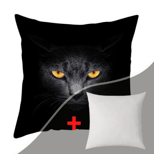 1 Piece Tiger eye design, Decorative Cushion Cover - BusDeals