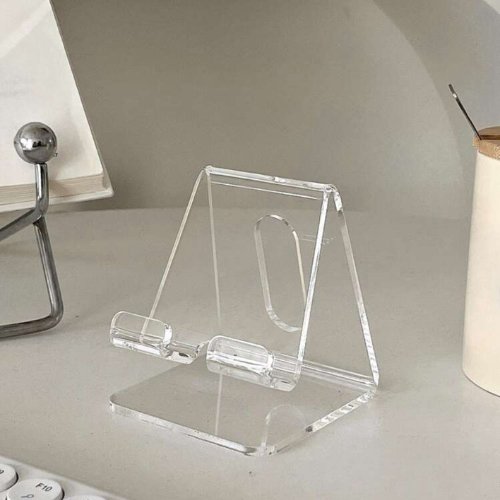 1pc Desktop Phone Holder, Creative Decorative Stand For Watching Video, Convenient Charging, Anti-Slip Design. - BusDeals