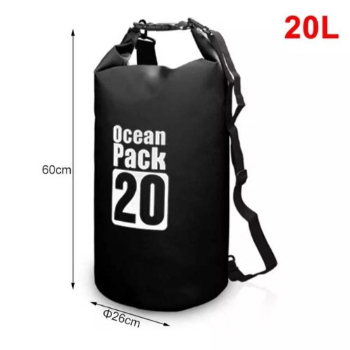 20L Waterproof Dry Bag Floating Shoulder Bag Roll Top - BusDeals Today