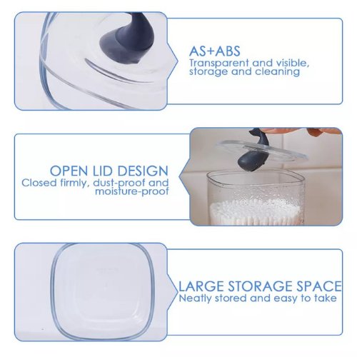 Creative Transparent Holder, Mini Storage Box Organizer - BusDeals