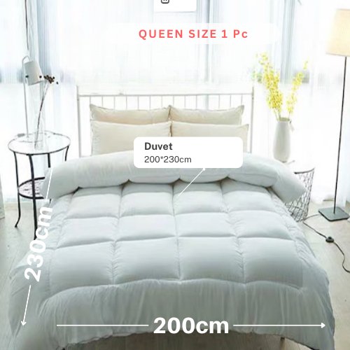 Double Size Duvet Soft and Comfortable vacuum-packed. - BusDeals