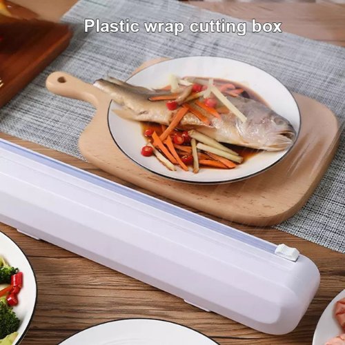 Kitchen Cling Wrap Dispenser - BusDeals